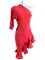 Agathe robe latine-rouge-L