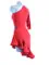 Agathe robe latine-rouge-L