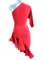 Agathe robe latine-rouge-L