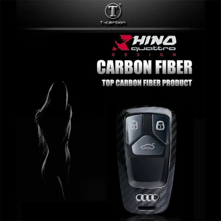 Audi S5 F5 Car Key Shell Carbon Fiber