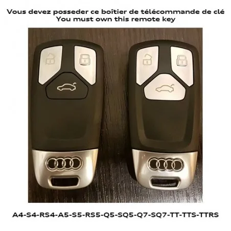 Audi S5 F5 Car Key Shell Carbon Fiber