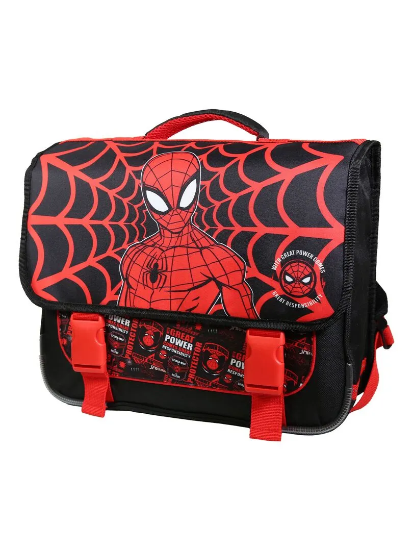 BAGTROTTER Cartable 38 cm Spider-Man Noir - Noir