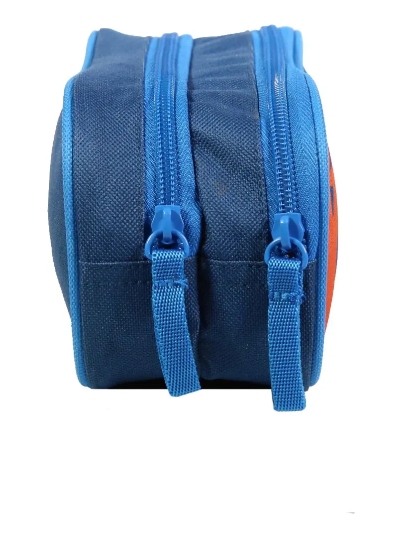 BAGTROTTER Trousse scolaire 2 compartiments Phileas Bleu Basket - Bleu