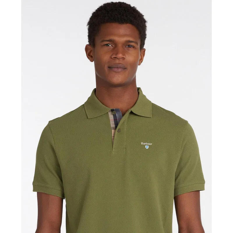 Barbour Tartan Pique Polo - Polo homme | Hardloop