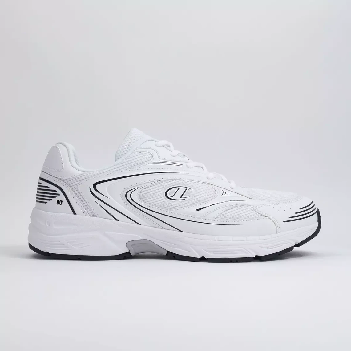 Baskets basses unisexe blanc RUN 00 | 3 Suisses