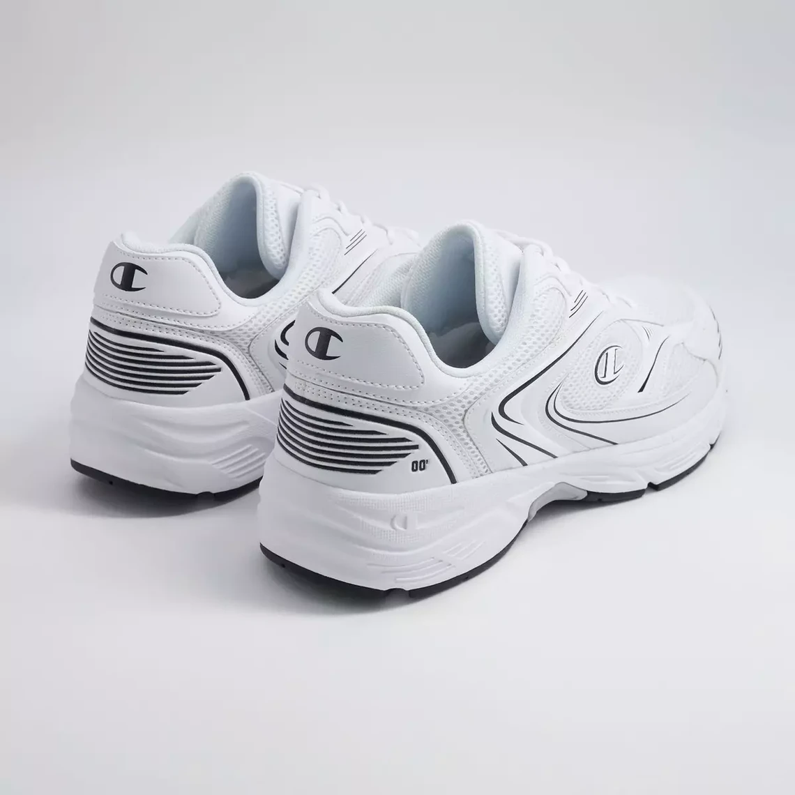 Baskets basses unisexe blanc RUN 00 | 3 Suisses