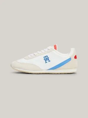 Baskets de running Heritage en daim | Blanc | Tommy Hilfiger