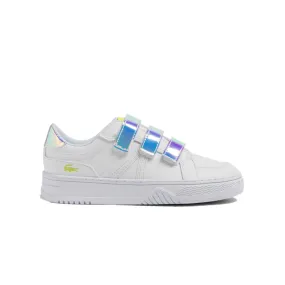 BASKETS LACOSTE L001 ENFANT EN SYNTHÉTIQUE COLOR-BLOCK