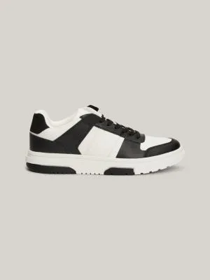 Baskets The Brooklyn colour-block en cuir | Noir | Tommy Hilfiger