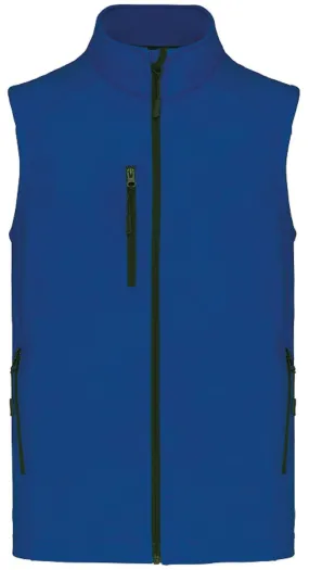 Bodywarmer softshell - gilet sans manches - K403 - bleu roi foncé - Homme 