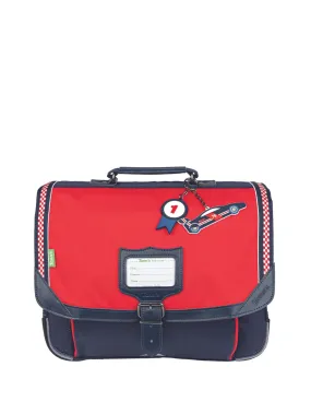 Cartable 38 Tann's Noe Ref 38125 Bleu Rouge 38*29*15 cm