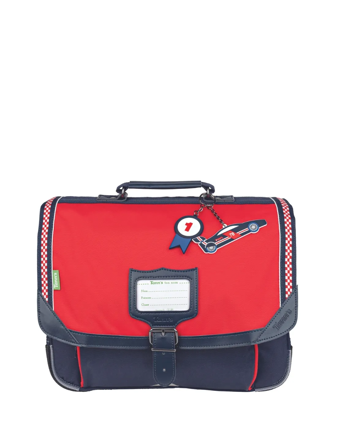 Cartable 38 Tann's Noe Ref 38125 Bleu Rouge 38*29*15 cm