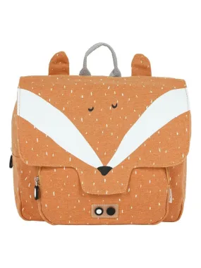 Cartable A4 maternelle Mr. Fox - Marron