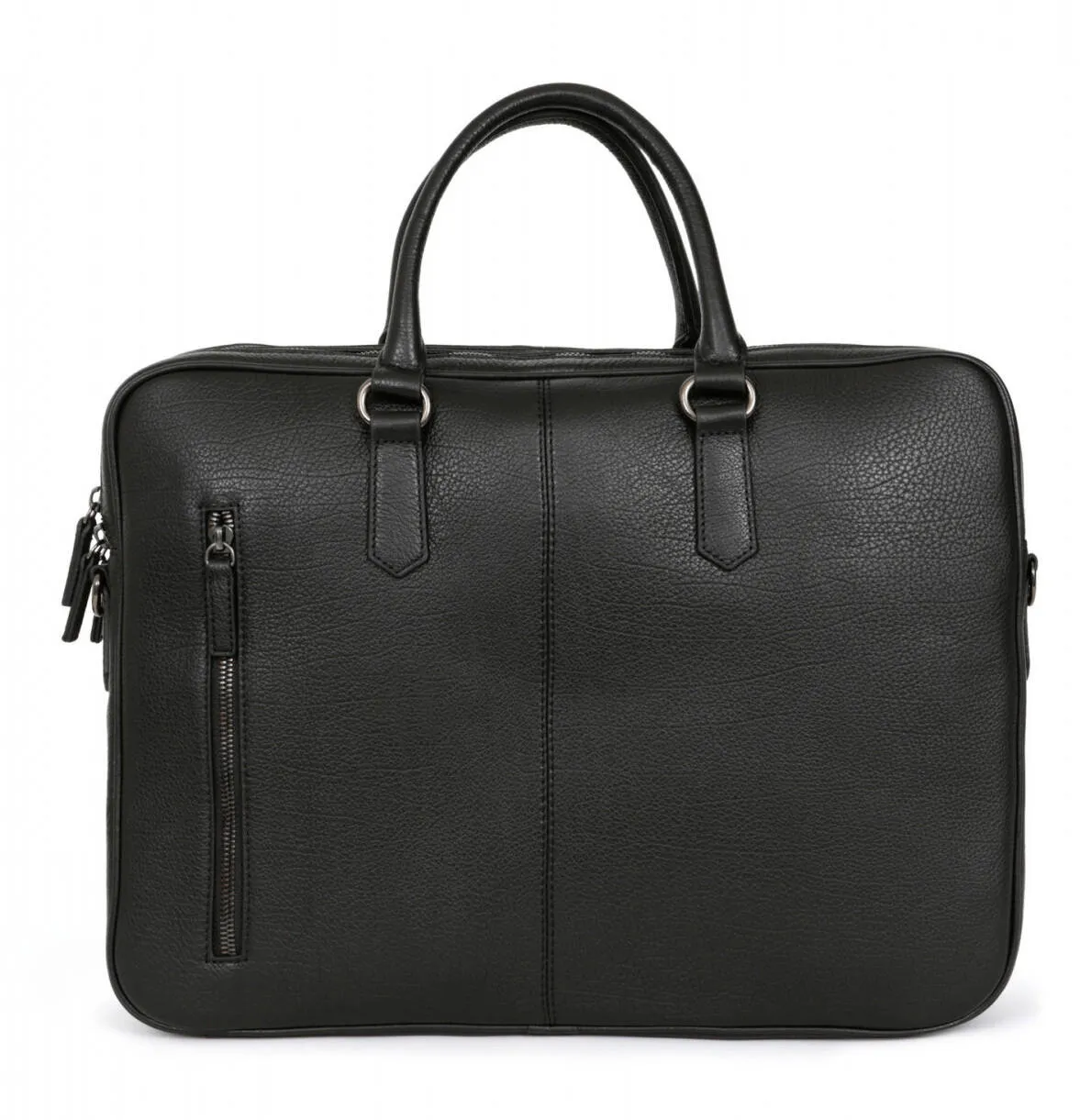 Cartable cuir vachette noir