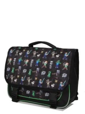 Cartable Minecraft Skins 38 cm | Cartable CP  CE2 Minecraft Skins 38 cm