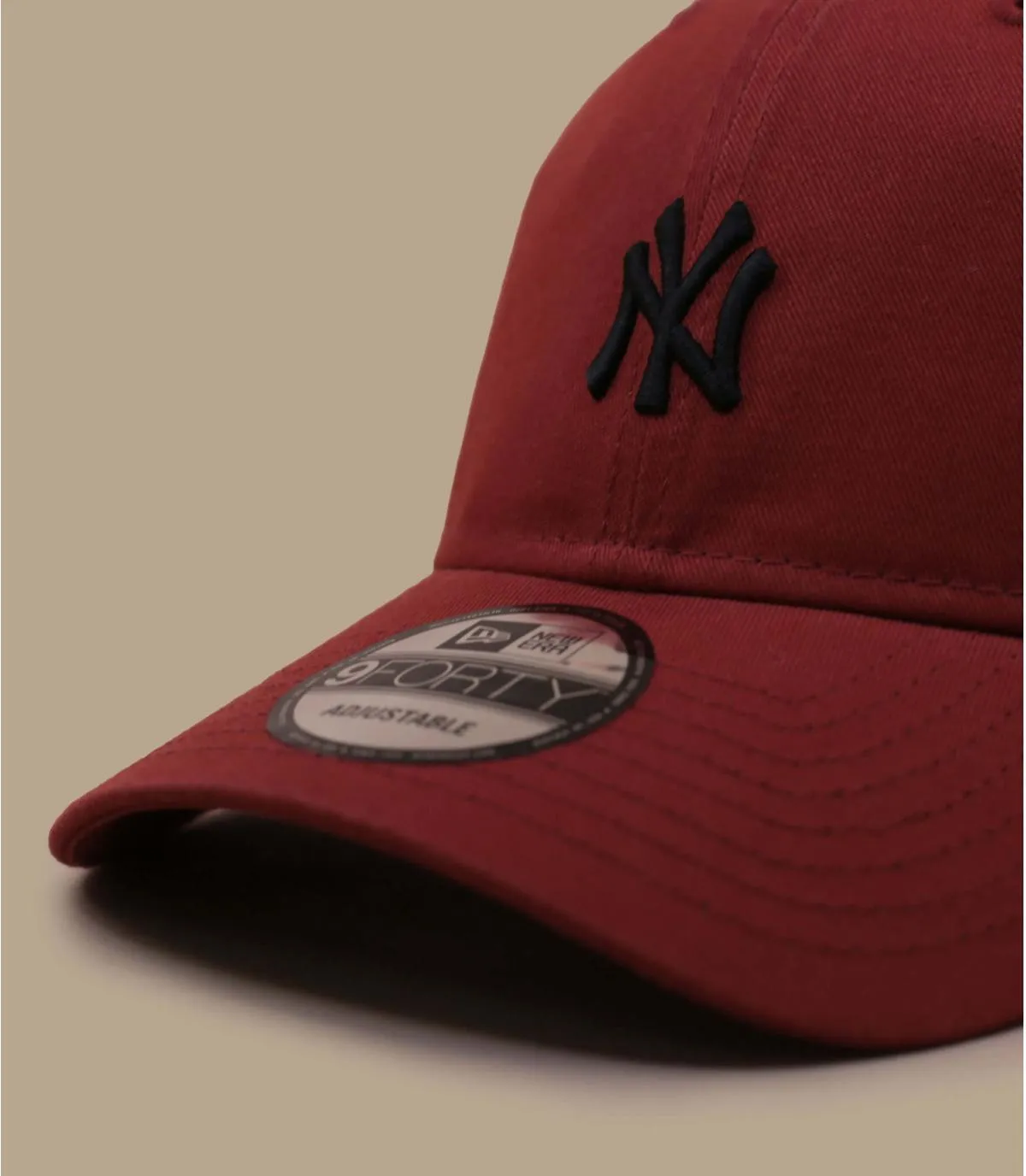 Casquette baseball NY orange - Casquette Washed 9Forty New York Yankees New Era : Headict