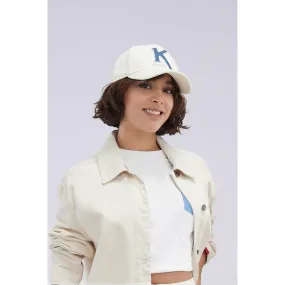 Casquette unisexe blanc en coton | 3 Suisses