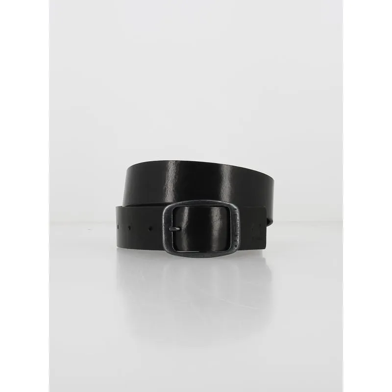 Ceinture en cuir seine metal noir - Levi's | wimod