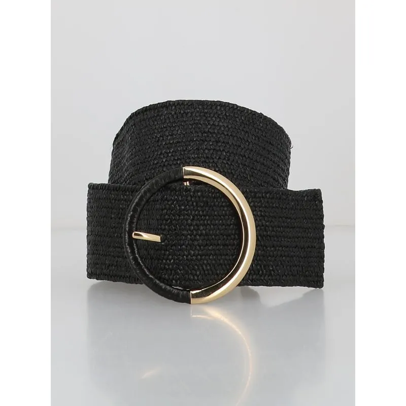 Ceinture en cuir seine metal noir - Levi's | wimod