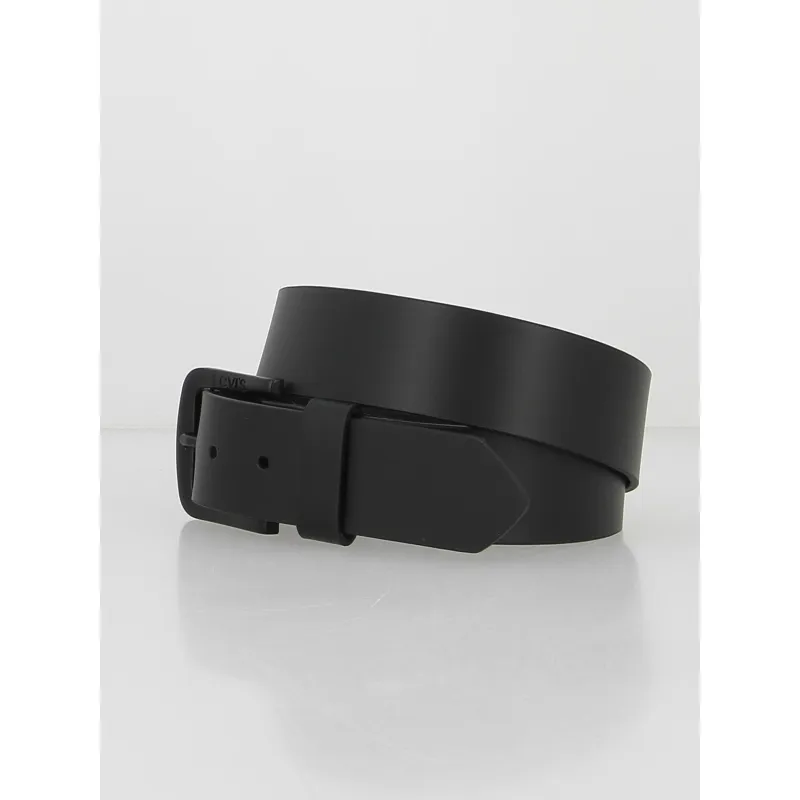 Ceinture en cuir seine metal noir - Levi's | wimod