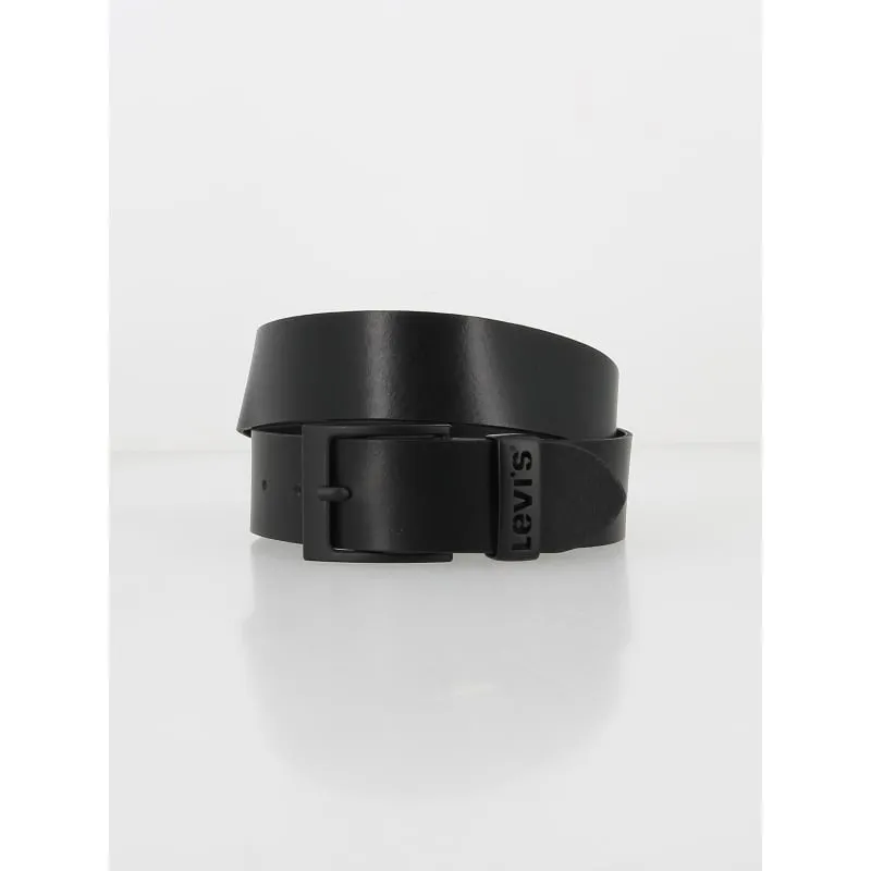 Ceinture en cuir seine metal noir - Levi's | wimod