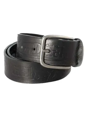 Ceinture Homme Von Dutch Cuir de vachette 40mm Acide