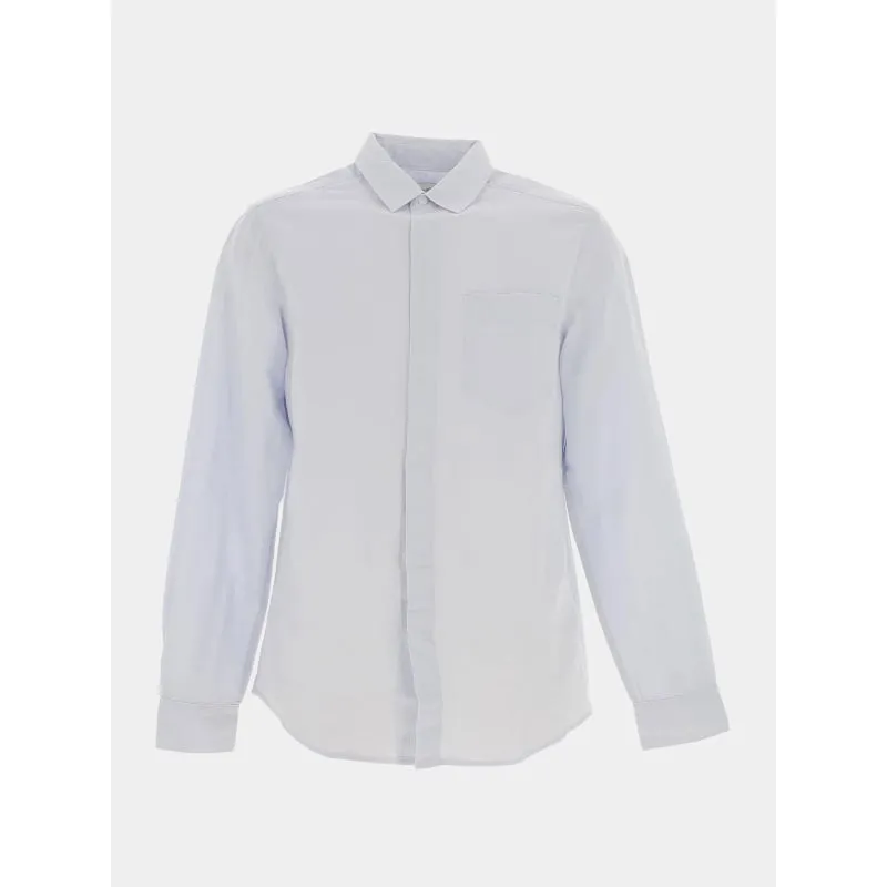 Chemise à carreaux araki bleu homme - Sunvalley | wimod