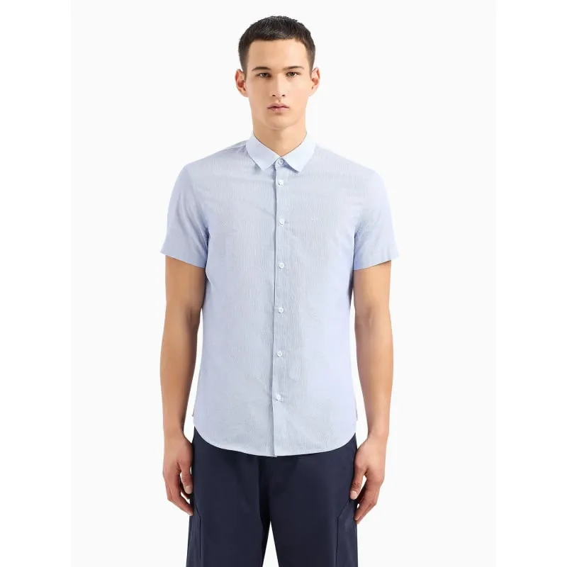 Chemise à carreaux araki bleu homme - Sunvalley | wimod