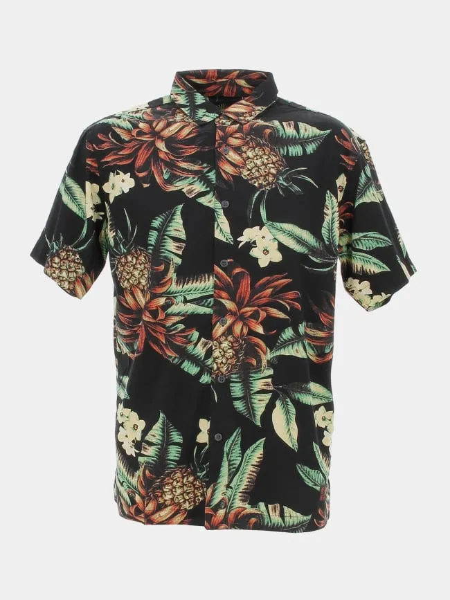 Chemise à fleurs hawaienne vintage noir homme - Superdry | wimod