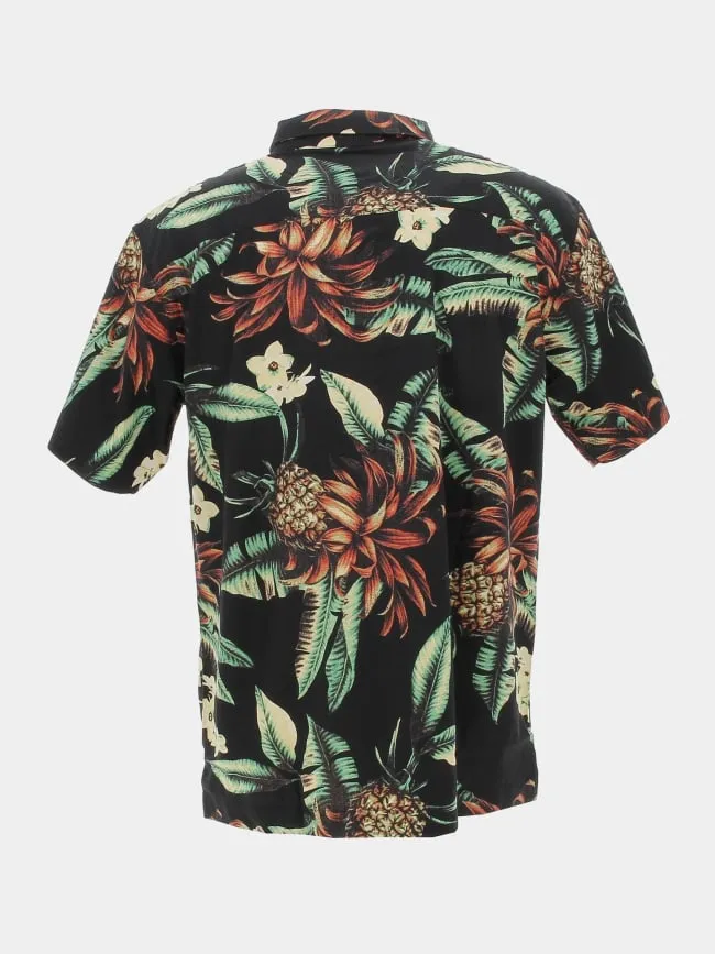 Chemise à fleurs hawaienne vintage noir homme - Superdry | wimod