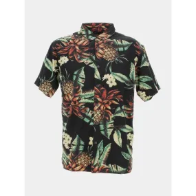 Chemise à fleurs hawaienne vintage noir homme - Superdry | wimod