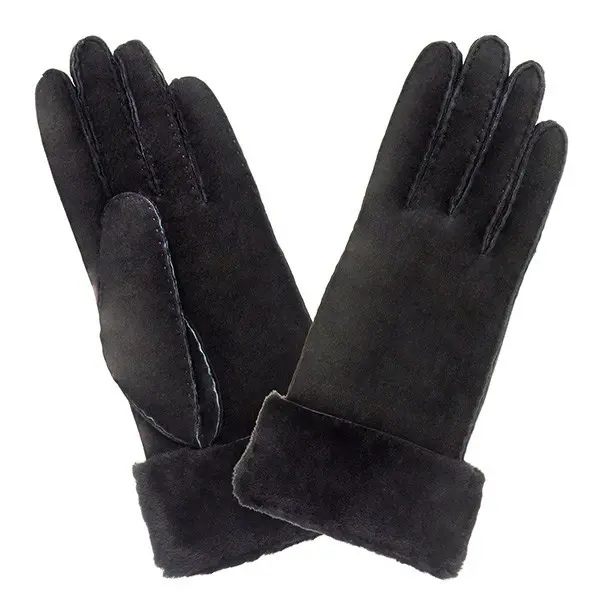 Gants Prestige Shearling T7.5 Peau de mouton Noir | Glove Story