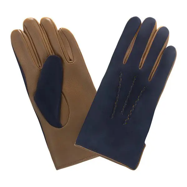 Gants Suède T.9,5 - Cork Deep Blue | Glove Story | Gandy.fr