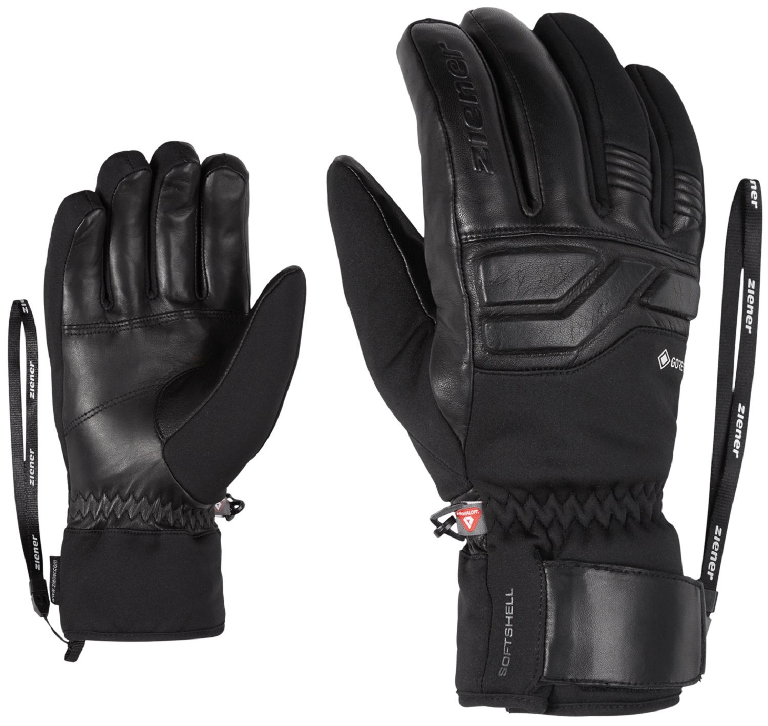 Gants Ziener Gin GTX PR Glove Ski Alpine Black