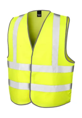 Gilet de sécurité - jaune fluo - auto  - moto - R201X 