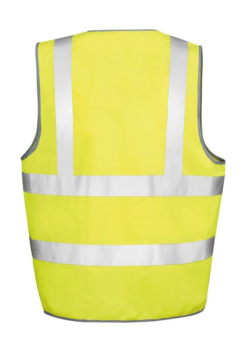 Gilet de sécurité - jaune fluo - auto  - moto - R201X 