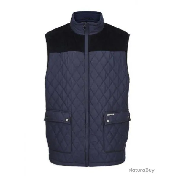 Gilet doublé en polaire  Arundel pour homme Bleu