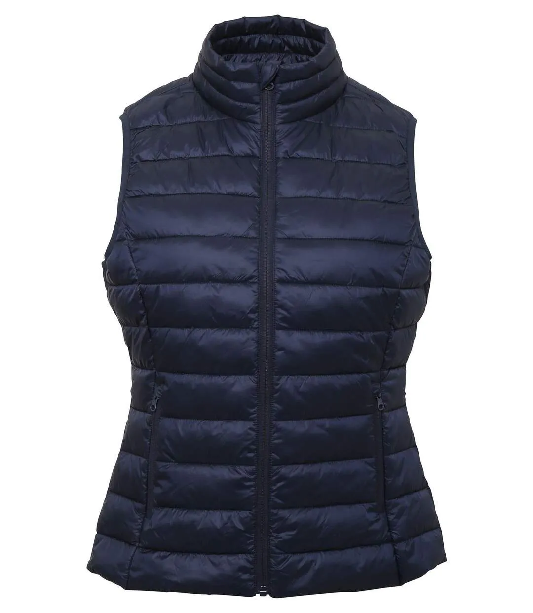 Gilet doudoune rembourré sans manches - femme - TS31F - bleu marine