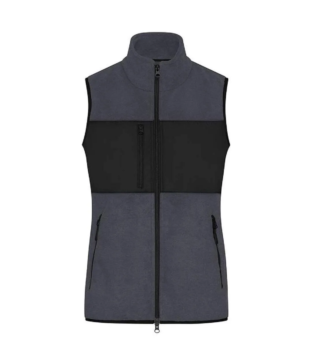 Gilet polaire sans manches - Femme - JN1309 - gris carbone