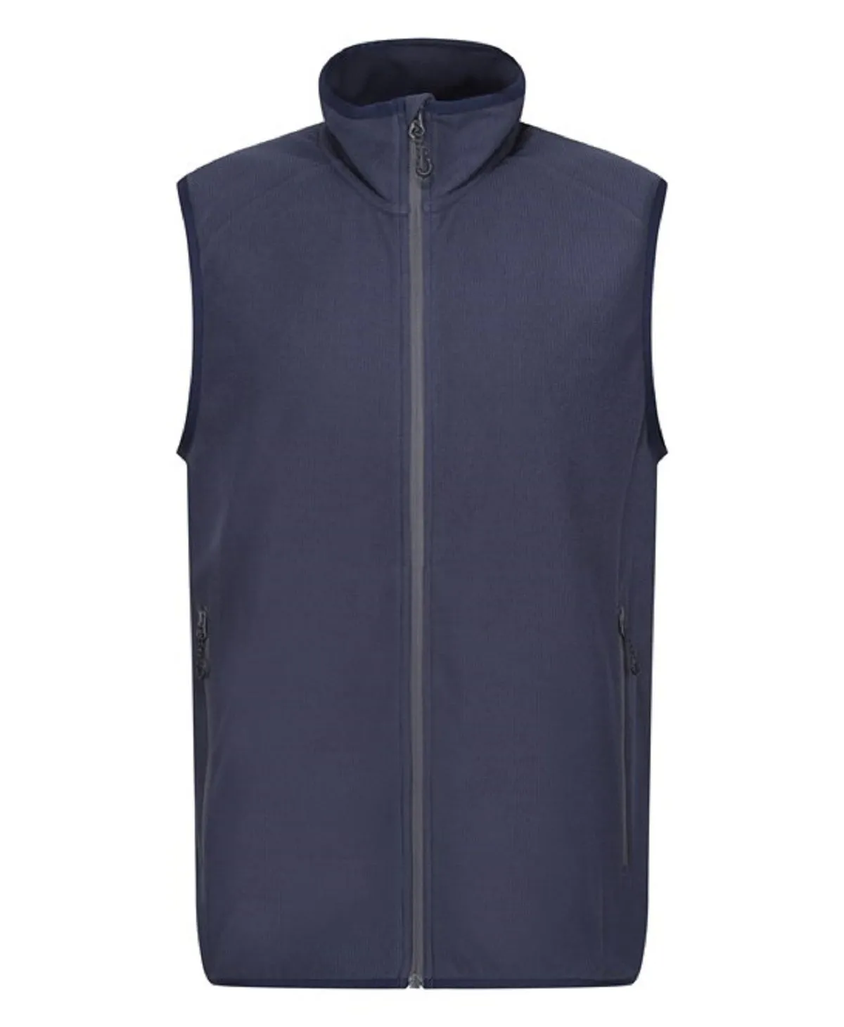 Gilet sans manches polaire - Homme - TRF695 - bleu marine et gris 