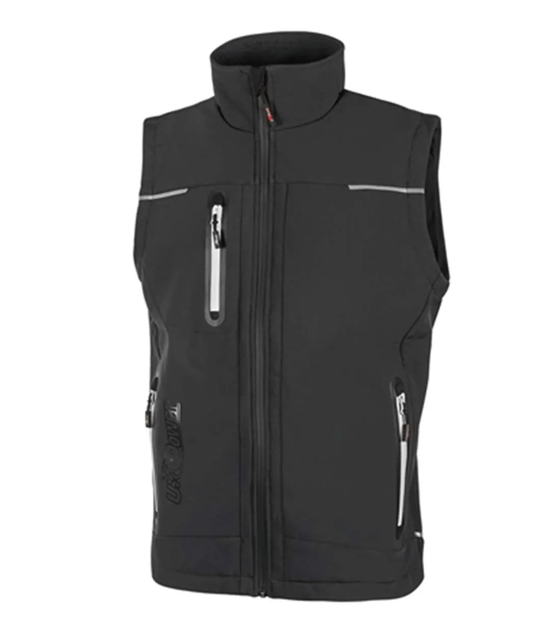 Gilet softshell sans manches - Homme - UPFU188 - gris asphalte