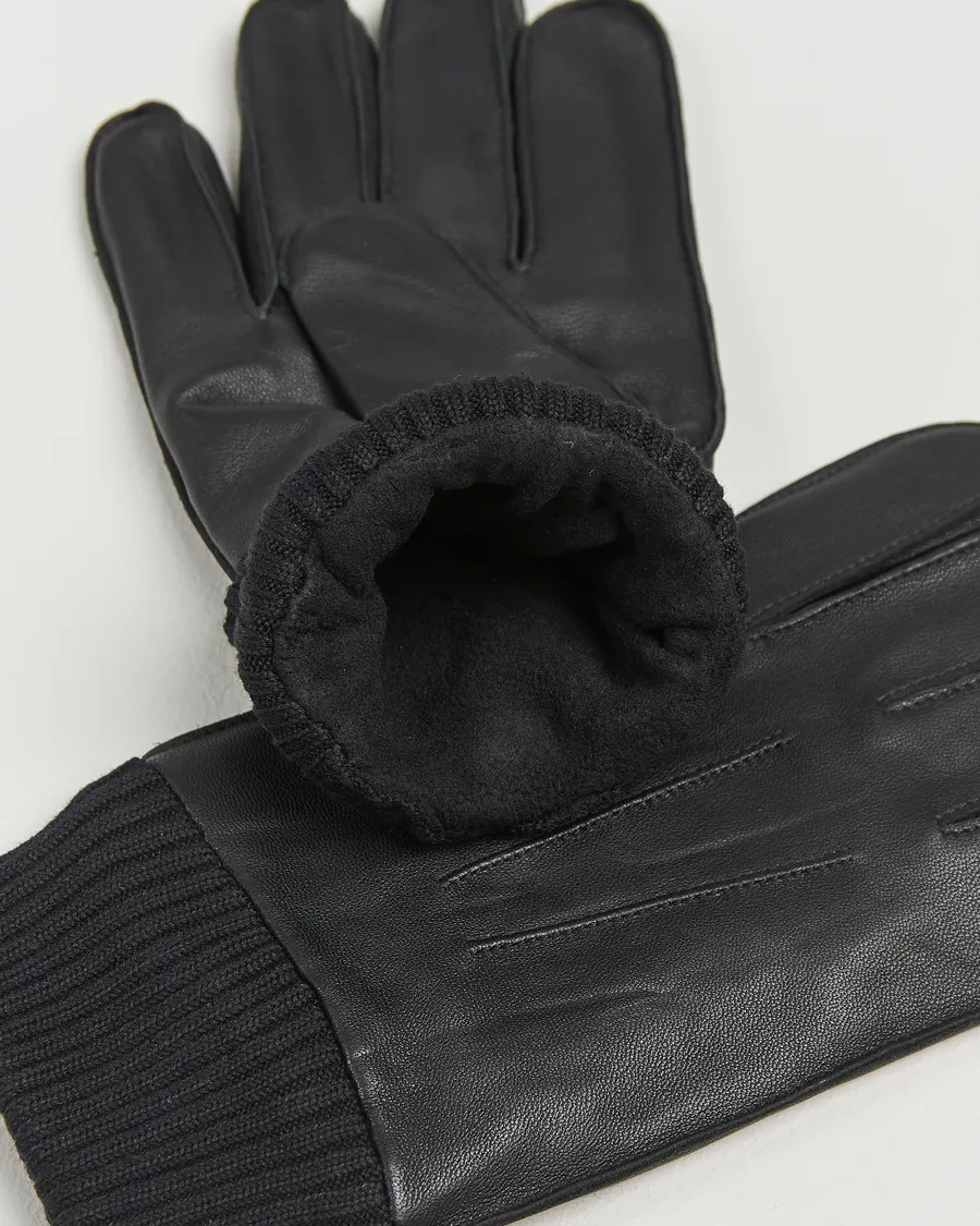 Hackney Leather Glove Black