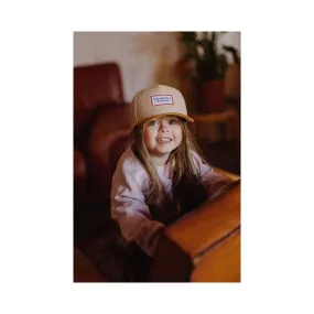 Hello Hossy - Casquette enfant en feutrine beige