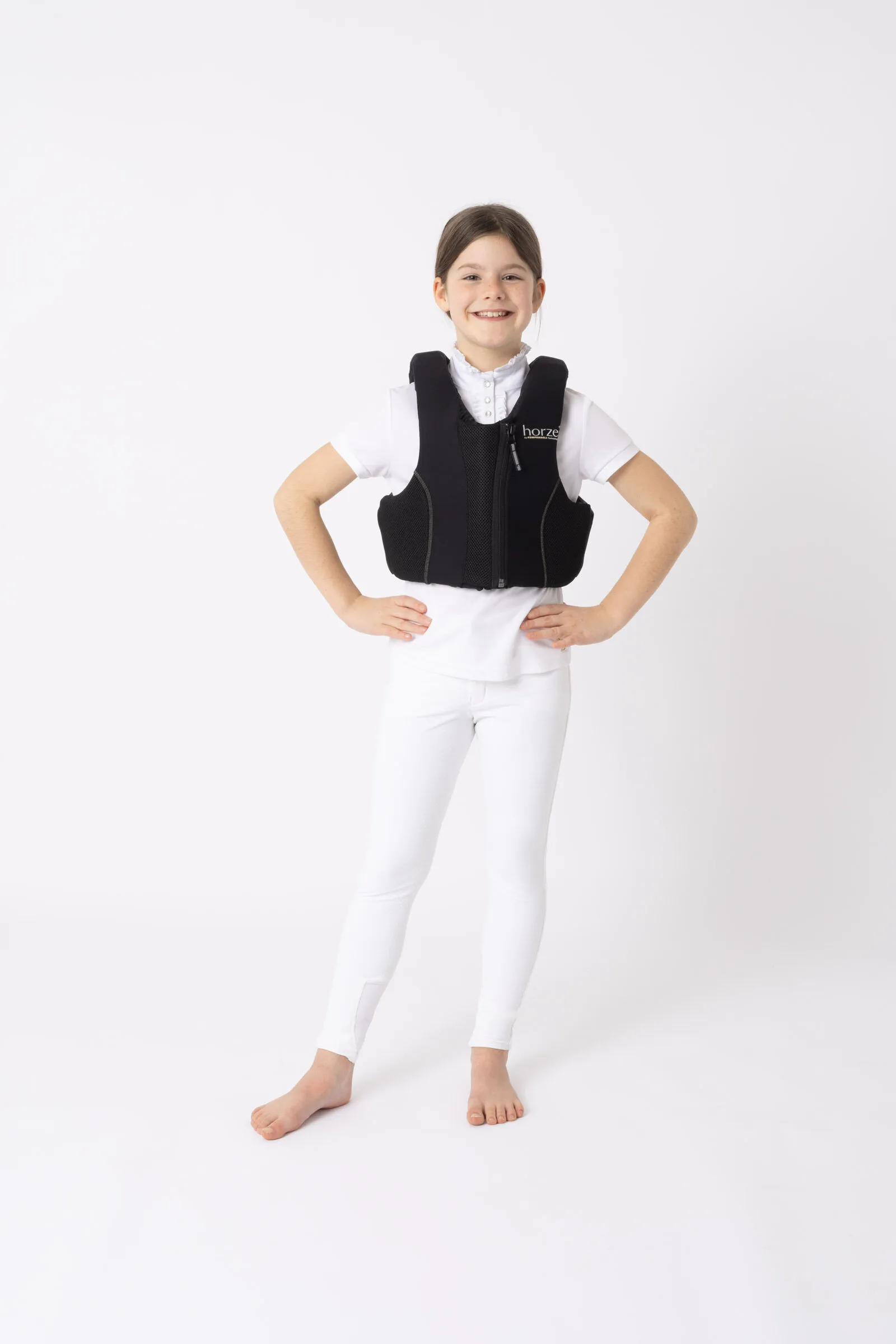 Horze Gilet de protection d&#39;équitation Caleri Junior