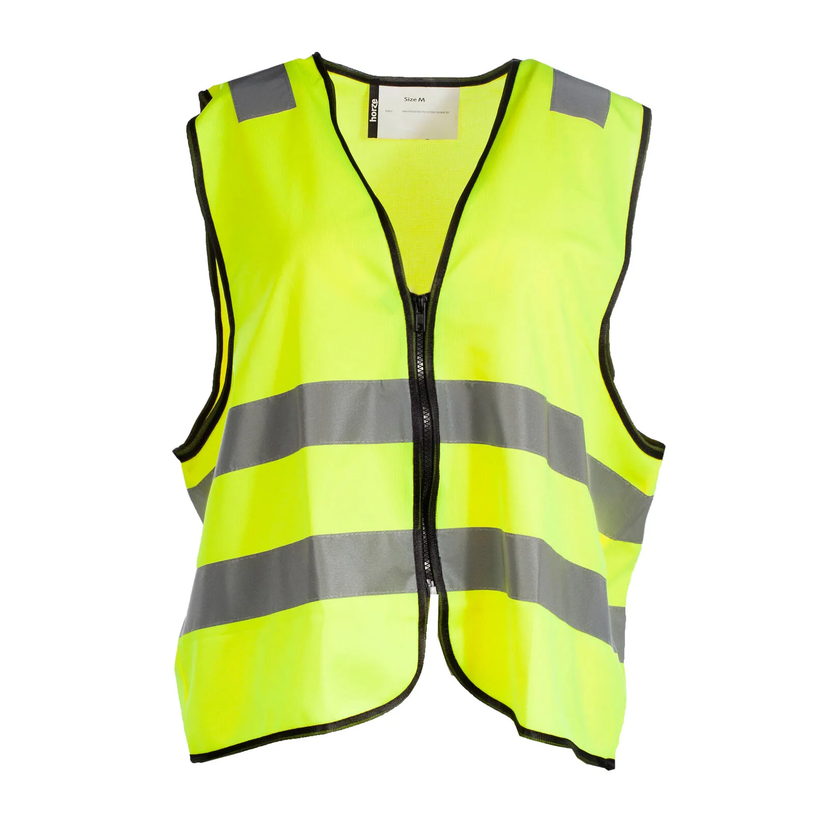 Horze Gilet zippé Supreme de couleur fluo