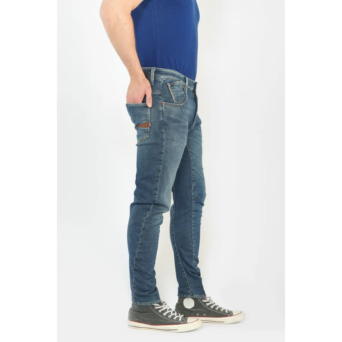 Jeans  900/03 Jogg tapered arqué, longueur 34 Todd | 3 Suisses