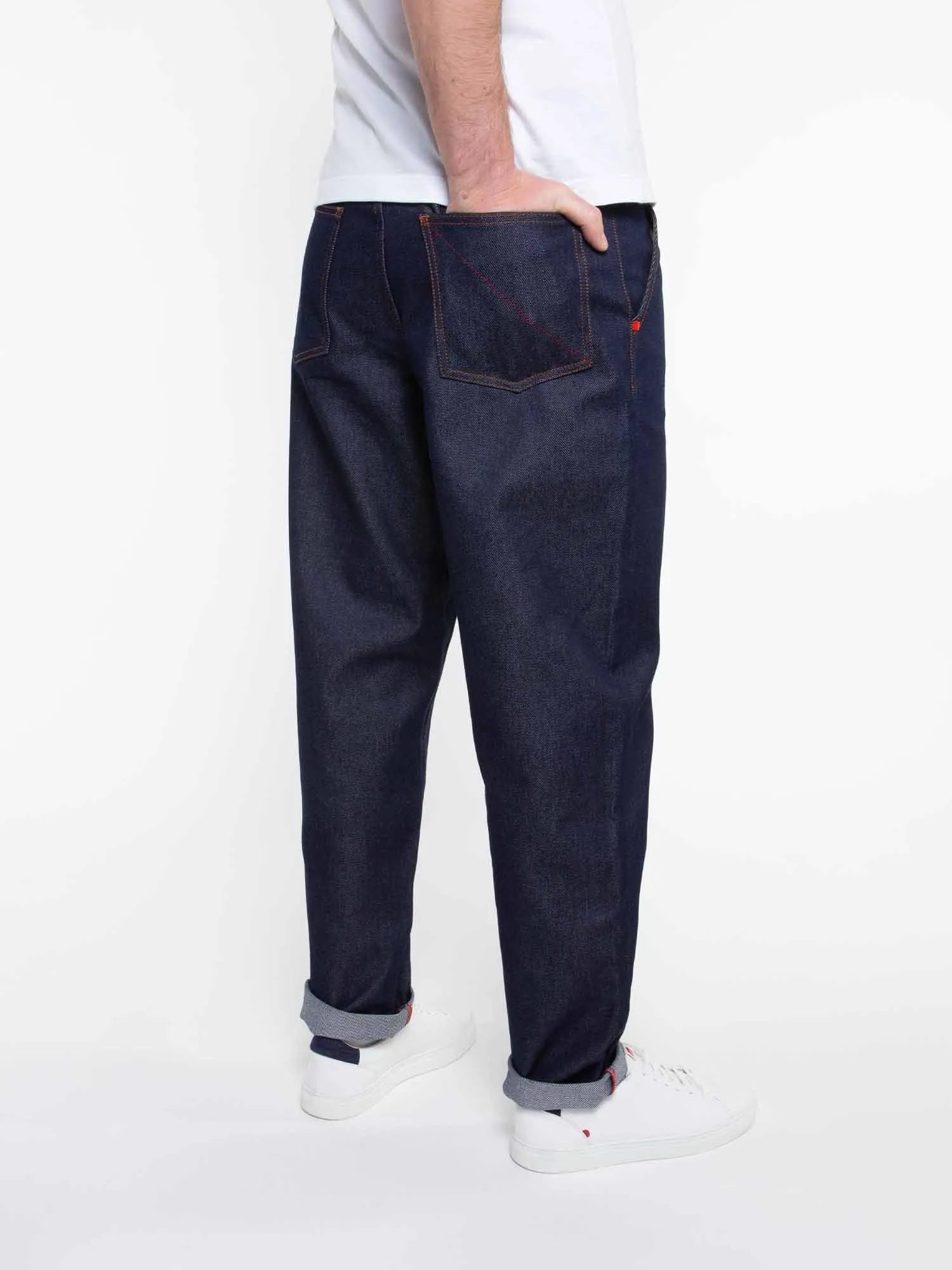 JEANS BALLON 119N coton bio superdenim indigo brut Homme | 1083