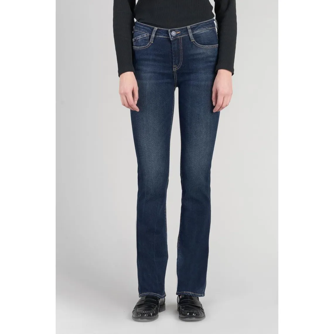 Jeans bootcut POWER bootcut, longueur 34 bleu en coton Ida | 3 Suisses