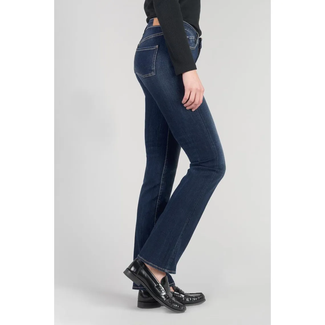 Jeans bootcut POWER bootcut, longueur 34 bleu en coton Ida | 3 Suisses