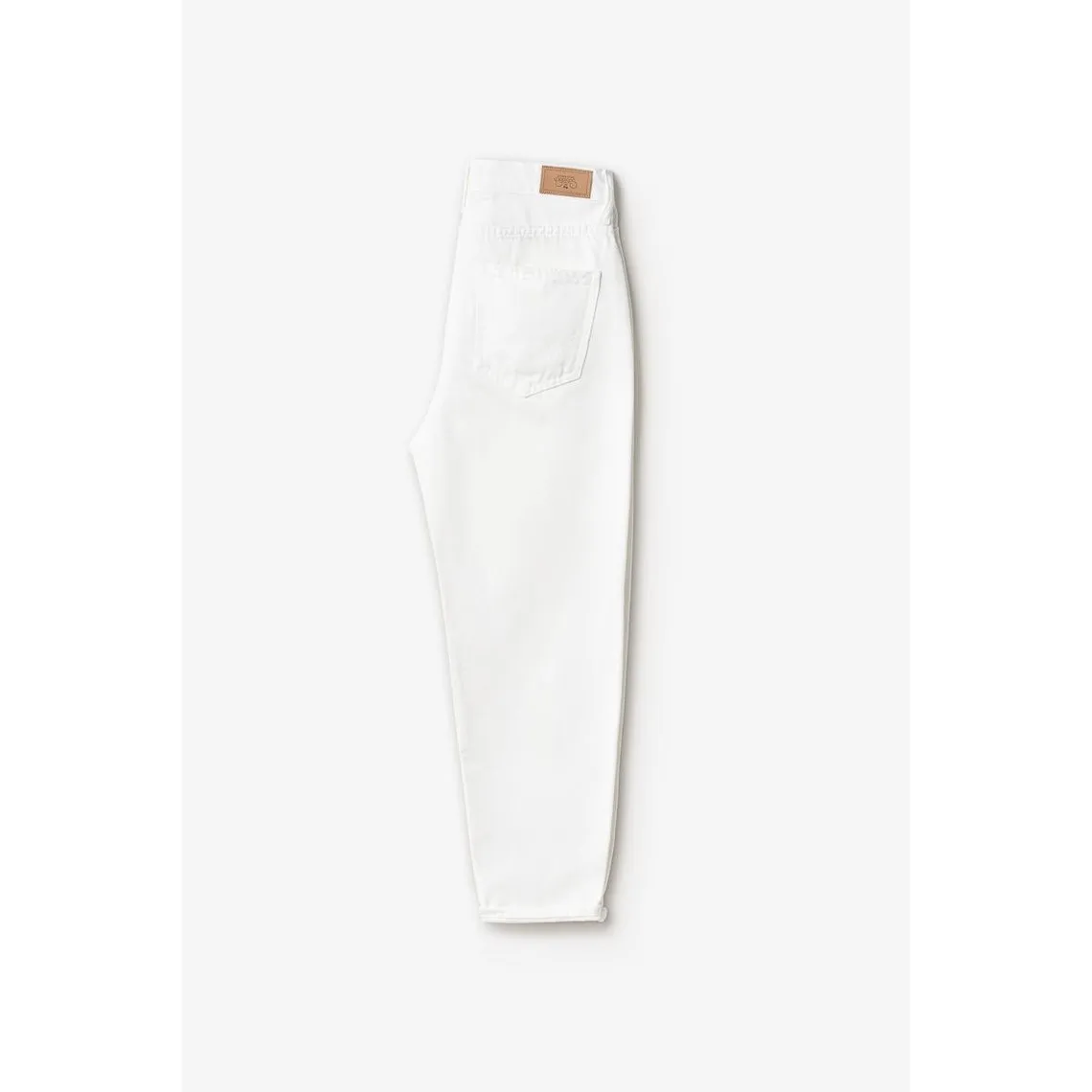 Jeans boyfit COSA, 7/8ème blanc en coton | 3 Suisses